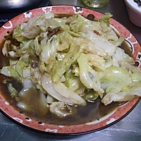 郫县豆瓣酱醋溜卷心菜的做法图解2