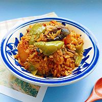 #橄榄中国味 感恩添美味#茄子焖饭的做法图解9