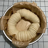 #四季宝蓝小罐#一次发酵松软可口毛线球芝麻酱面包的做法图解8