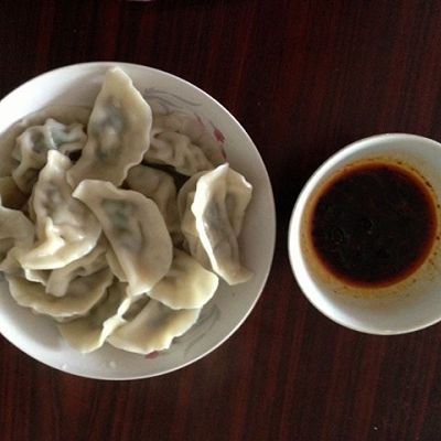 黑木耳芹菜猪肉饺