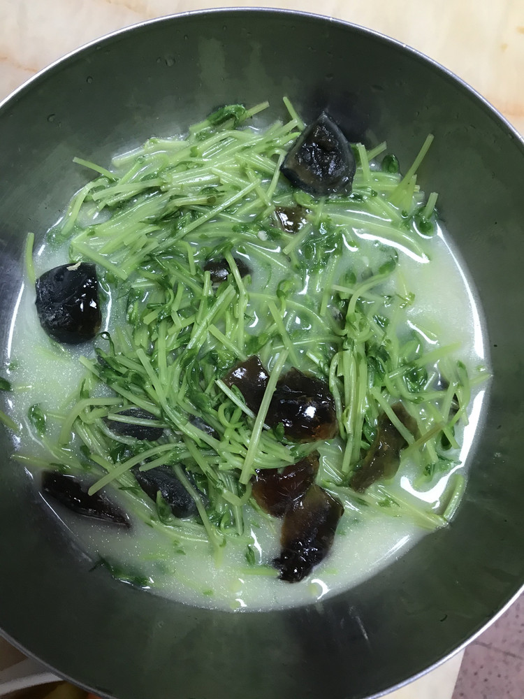 上汤豆苗的做法