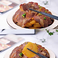 腊肉蒸土豆，香气四溢，满满小时候的回忆！的做法图解6