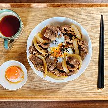 一人食 日式牛丼饭