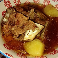 【肉虫子最爱】土豆排骨汤的做法图解2