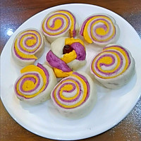 彩色奶香小馒头的做法图解10