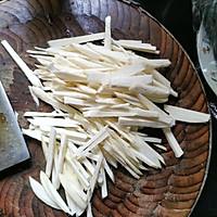 茭白炒鳝丝的做法图解2