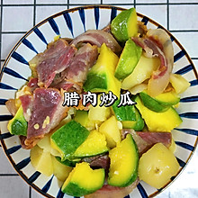 腊肉炒瓜