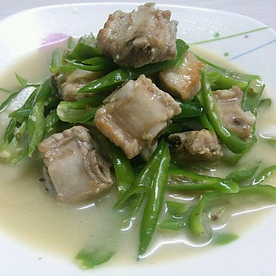 青椒排骨