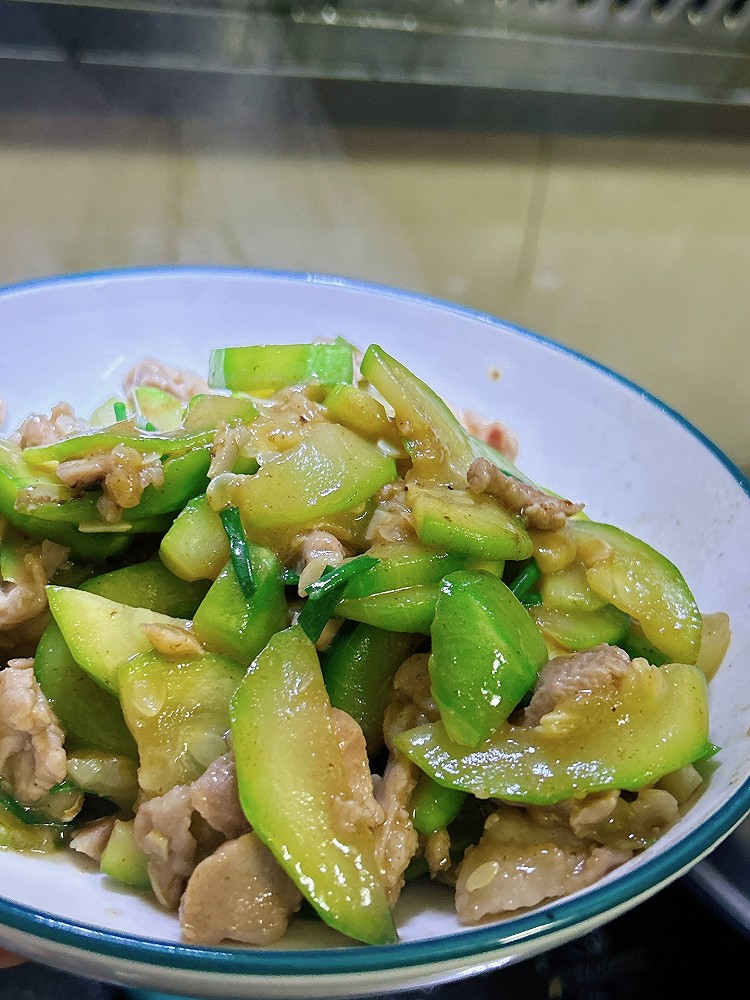 云南瓜炒肉片的做法