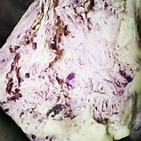 紫薯贝壳馒头的做法图解1