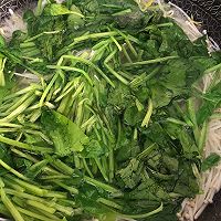 #少盐饮食 轻松生活#开胃凉拌菠菜金针菇的做法图解3