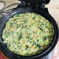 菠菜胡萝卜鸡蛋煎饼的做法图解6