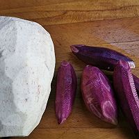 紫薯芋泥鲜奶的做法图解3