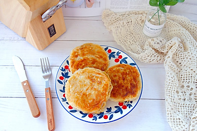 香酥孜然鸡肉饼