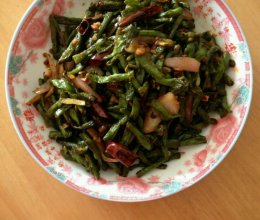 干煸豆角的做法
