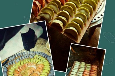 过年之三色饺子