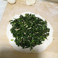 荠菜鸡蛋饼的做法图解3