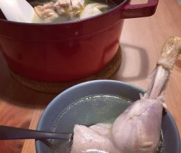 提高免疫力的汤水——葱头煲鸡汤的做法