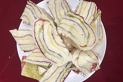 5、蒸彩色月饼（五色）
