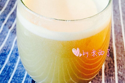 破壁机养生食谱---桃胶皂角米豆浆