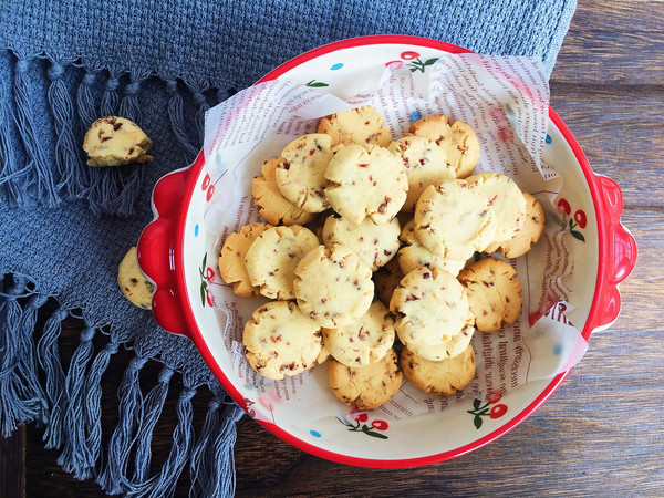 蔓越莓玛格丽特饼干