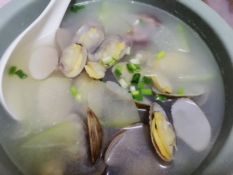 花蛤冬瓜汤的做法