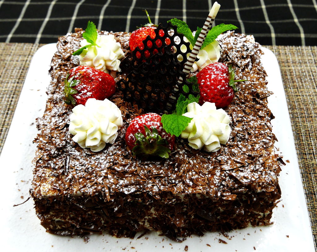 Black forest cake in Nagasaki, Japan