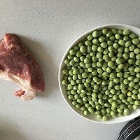 #一机多能，一席妊选#肉片炒豌豆的做法图解1