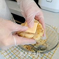 #2022烘焙料理大赛料理组复赛#芝心可乐饼的做法图解10