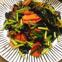 #豆果10周年生日快乐#蒜苔炒牛肉的做法图解6