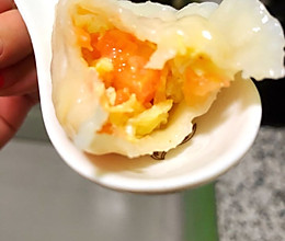 西红柿鸡蛋饺子的做法