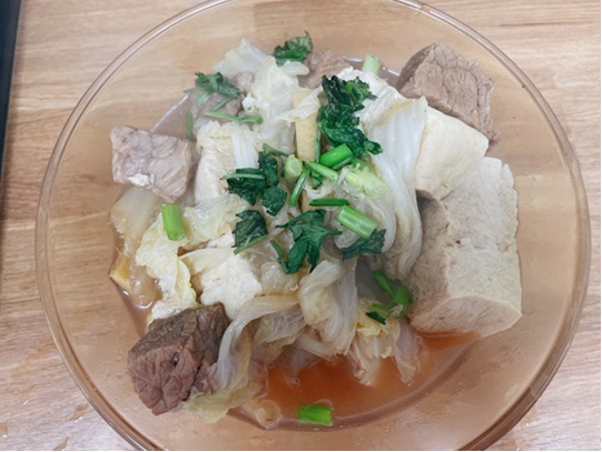 牛腩炖白菜的做法