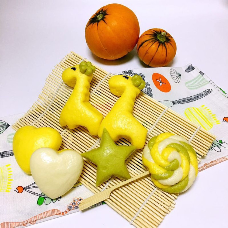 卡通果蔬小馒头的做法