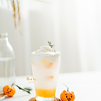 芝士奶盖柑橘拿铁+柑橘气泡水【柑橘糖浆】的做法图解13