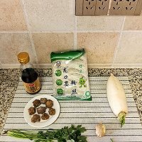 白止咳暖胃的萝卜丸子汤的做法图解2