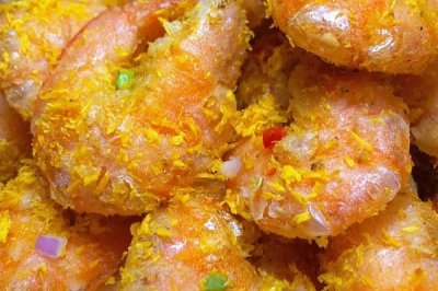 避风塘炒虾