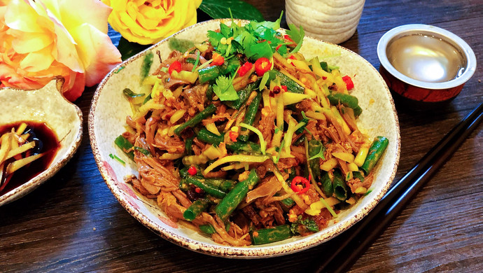 辣拌手撕牛肉