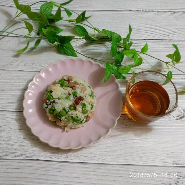 立夏.豌豆饭的做法