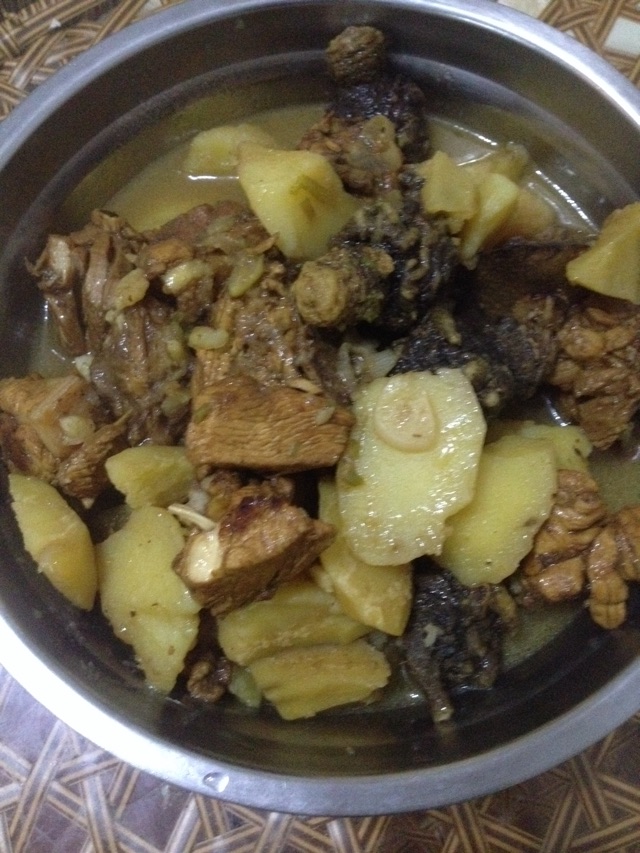 云南老鸡炖玛卡