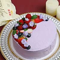水果紫薯鲜奶蛋糕的做法图解22