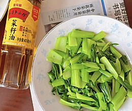 #菜油就选外婆乡，新鲜开榨抢先尝#炒油菜的做法