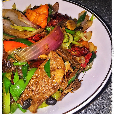 回锅牛肉