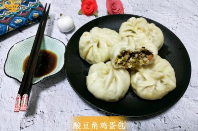 酸豆角鸡蛋包