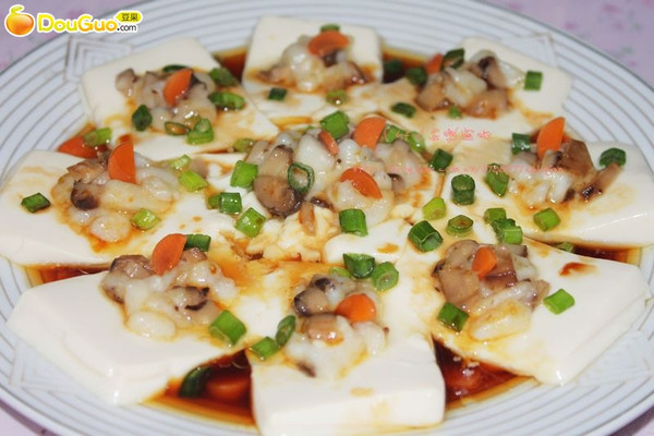 龙利香菇蒸豆腐～～春季美食