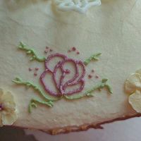 裱花蛋糕 巧克力蕾丝――花的礼赞的做法图解3