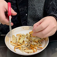 #我心中的冬日限定#黄金蟹粉的做法图解1