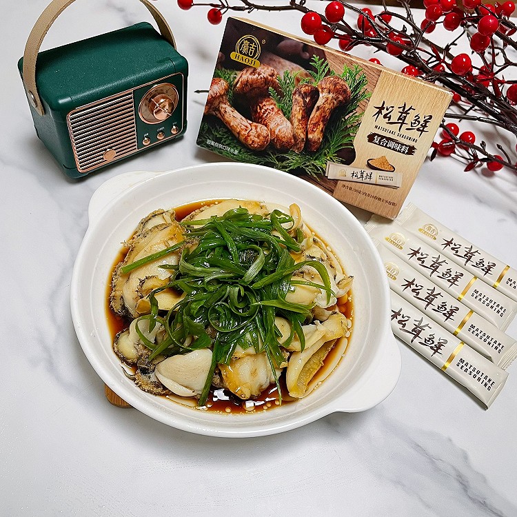 葱油鲍鱼片的做法