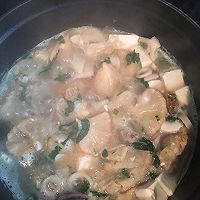 #高蛋白减肥#鲜到不行的海鲜豆腐汤的做法图解7