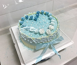 有爱的轻乳酪生日蛋糕的做法