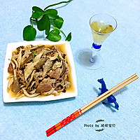 平菇炒鲜肉的做法图解11